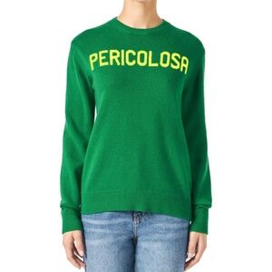 MC2 Saint Barth Pericolosa Wool & Cashmere Blend Crewneck Sweater Small